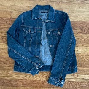 Theory dark denim jacket